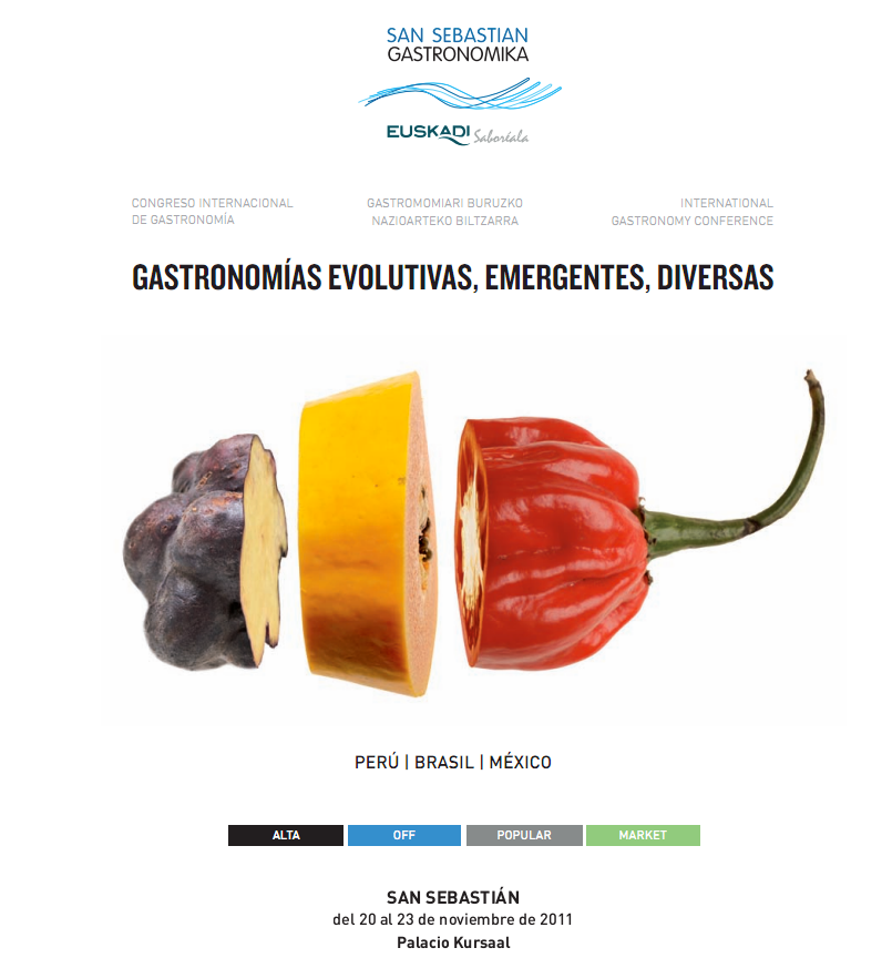 Imagen extraída del Programa de Gastronomika 2011