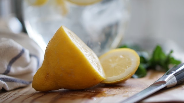 Granizado de limón casero