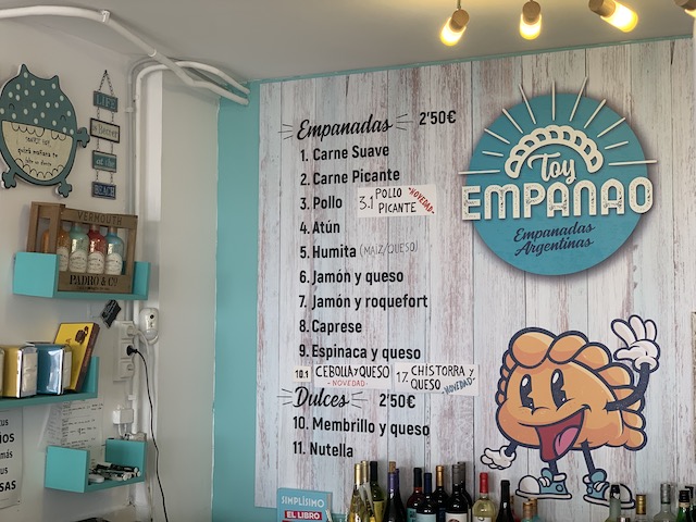 Empanadas argentinas en Cambrils