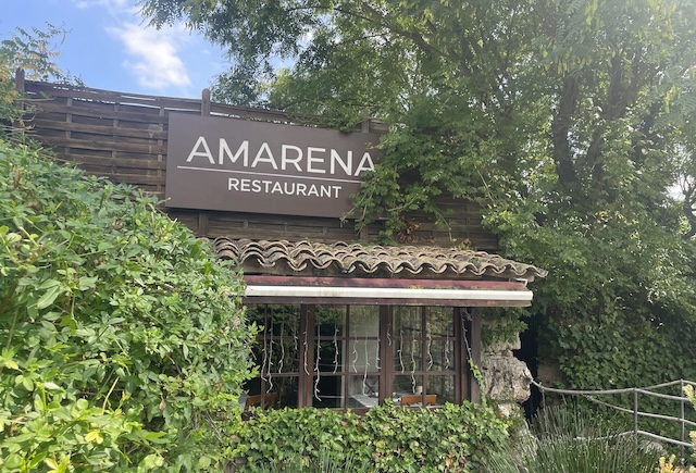 Fachada del restaurante