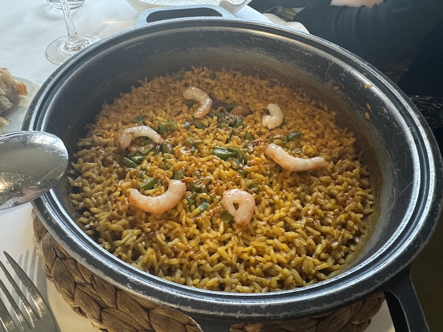 arroz de gamba ganxuda en Espai Amunt en Ulldecona