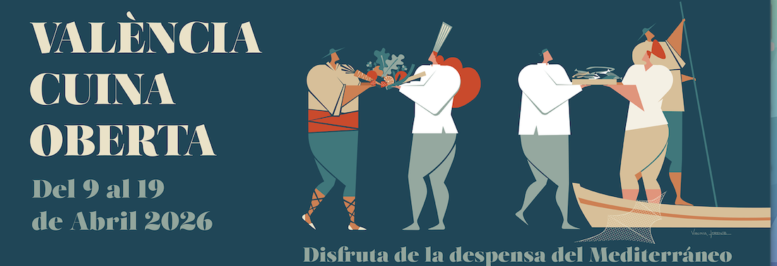 Cartel Valencia Cuina Oberta 2026