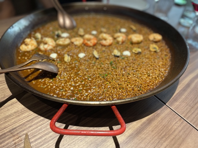 Arroz del senyoret en KEMA Cambrils