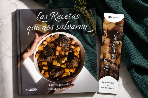 Libro Las recetas que nos salvaron de Esther Ingraín y Encarna García