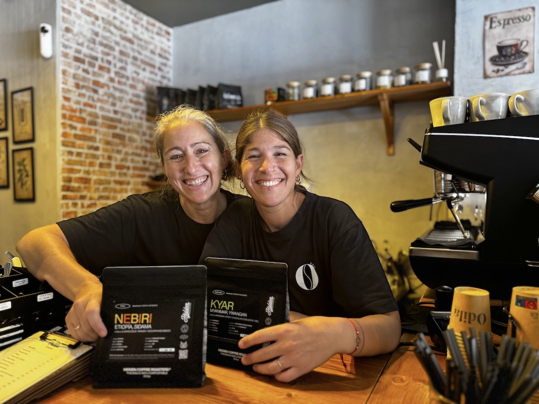 Angie y Flor, dueñas de Odila Café en Tarragona