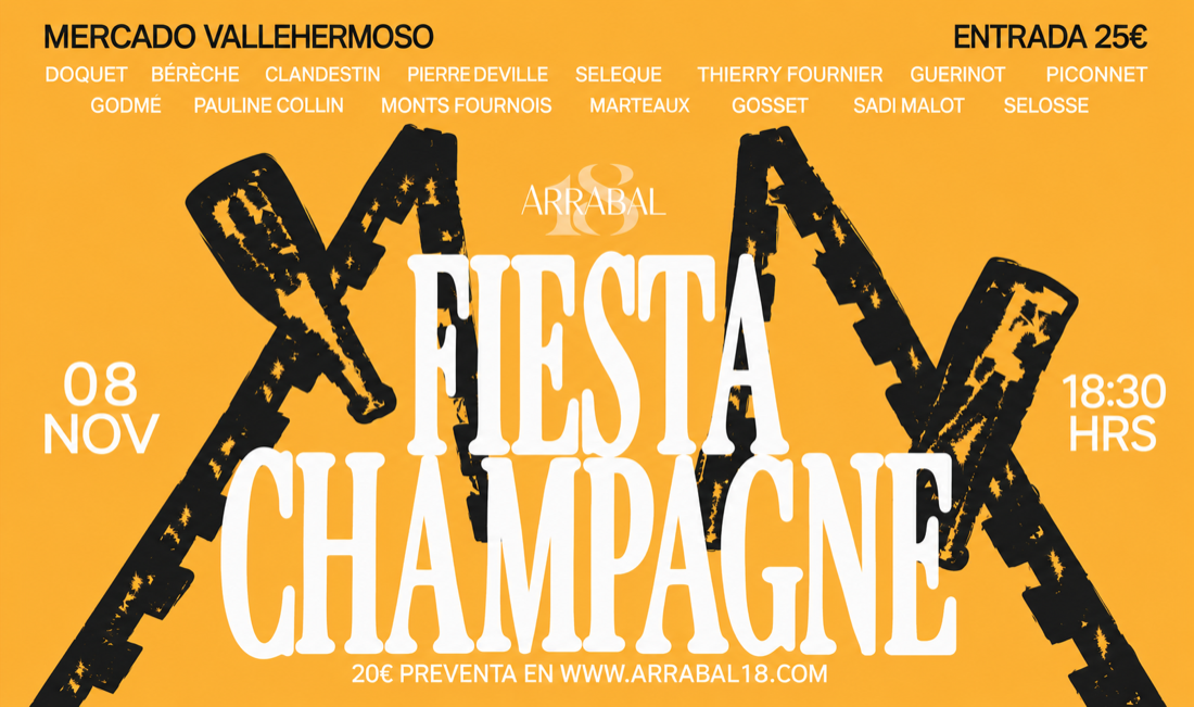 cartel oficial adaptado cabecera agenda amigastronomicas del festival del champen de mercado vallehermoso 2026